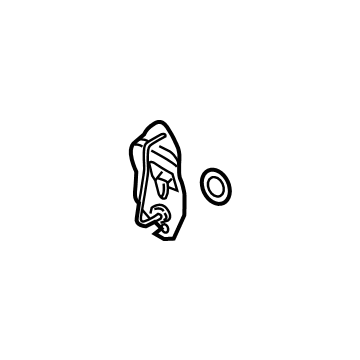 Ford FU5Z-9662440-A Striker Assembly - Latch