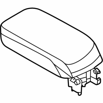 NZ6Z-2606024-BD Ford Armrest Assembly - Console Illustration 1 of 1
