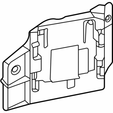 R2TZ-17C886-A Ford Bracket - Bumper Mounting Illustration 1 of 1