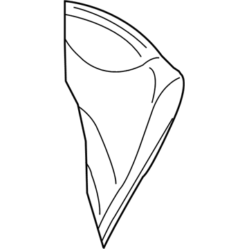 Ford 3W7Z-54672A18-AA Seat Back, Rear 3W7Z-54672A18-AA Ford Seat Back, Rear Illustration 1 of 1
