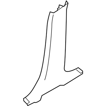 Ford CV6Z-5424346-BB Trim - B Pillar