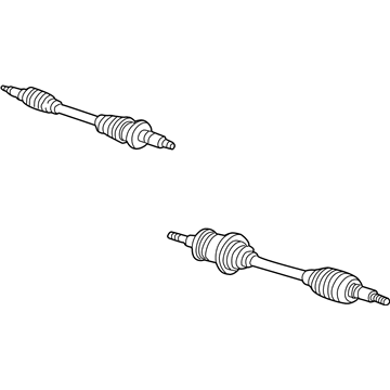 Ford 2R3Z-4K138-A Shaft Assembly