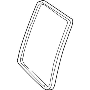 Ford F2UZ-1542006-A Glass - Rear Window
