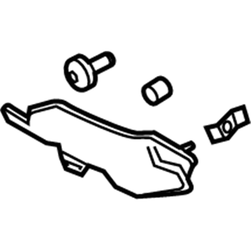 Ford DP5Z-5404324-BA Lower Trim, Passenger Side DP5Z-5404324-BA Ford Lower Trim, Passenger Side Illustration 1 of 1