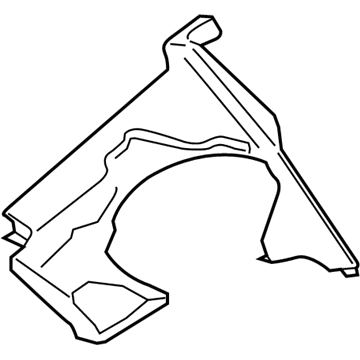 Ford FP5Z-99044F58-AA Top Panel, Driver Side FP5Z-99044F58-AA Ford Top Panel, Driver Side Illustration 1 of 1