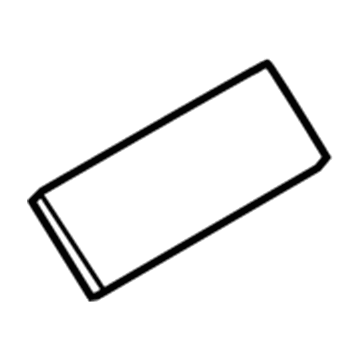Ford DP5Z-5404398-C Instrument Panel Insulator DP5Z-5404398-C Ford Instrument Panel Insulator Illustration 1 of 1