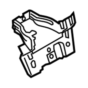 DP5Z-54044C52-A Ford Reinforcement Beam Center Bracket Illustration 1 of 1