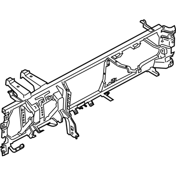 FP5Z-5404545-A Ford Reinforcement Beam Illustration 1 of 1