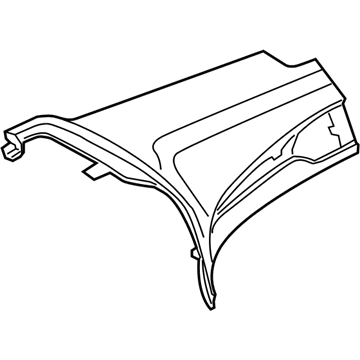 Ford DP5Z-54044F58-AA Top Panel, Passenger Side DP5Z-54044F58-AA Ford Top Panel, Passenger Side Illustration 1 of 1