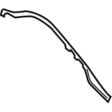 HP5Z-58061A16-A Ford Molding, Passenger Side Illustration 1 of 1