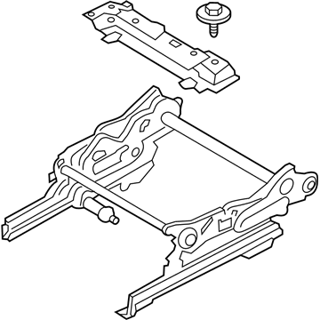 GD9Z-9661711-A Ford Seat Track, Driver Side Illustration 1 of 1