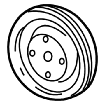 Ford F6DZ-8509-B Pulley - Fan