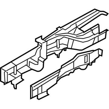Lincoln 7T4Z-7810008-A Member - Side Floor