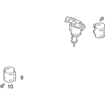 Ford DA8Z-5G232-D Converter Assembly