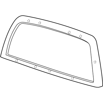 Ford 3L3Z-1842430-AAB Moulding