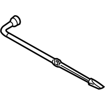 Ford AL3Z-17032-A Luggage Wrench AL3Z-17032-A Ford Luggage Wrench Illustration 1 of 1