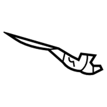 Ford 4L3Z-1629019-AA Bracket, Passenger Side 4L3Z-1629019-AA Ford Bracket, Passenger Side Illustration 1 of 1
