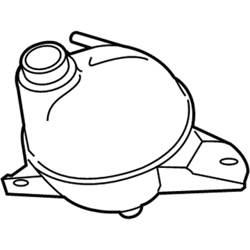 Ford BK2Z-8A080-B Tank Assembly - Radiator Overflow