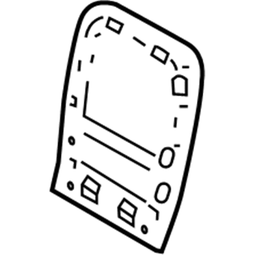Ford FA1Z-5860762-BF Insert Panel FA1Z-5860762-BF Ford Insert Panel Illustration 1 of 1