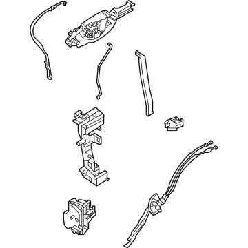 Ford Maverick Door Lock Actuator - NZ6Z-E219A65-A