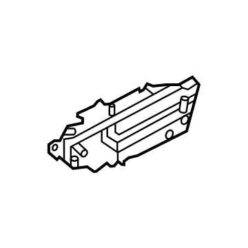 Ford Maverick Interior Door Handle - M1PZ-5822600-B