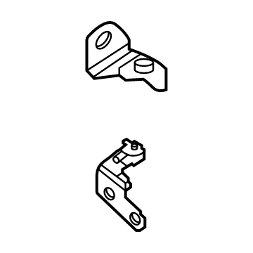 Ford JX7Z-5822810-A Hinge Assembly