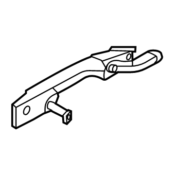 Ford Maverick Exterior Door Handle - M1PZ-7822404-EAPTM