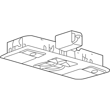Ford BE8Z-58519A70-AA Console Assembly - Overhead
