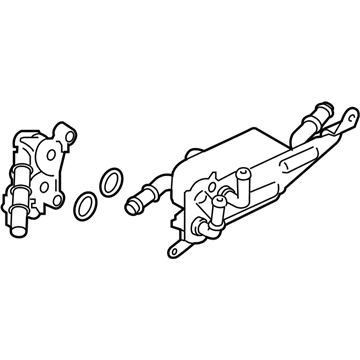 Ford JX6Z-7869-B Oil Cooler Assembly