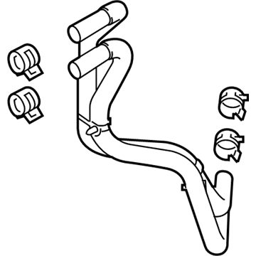 Ford JX6Z-7R081-J Tube Assembly