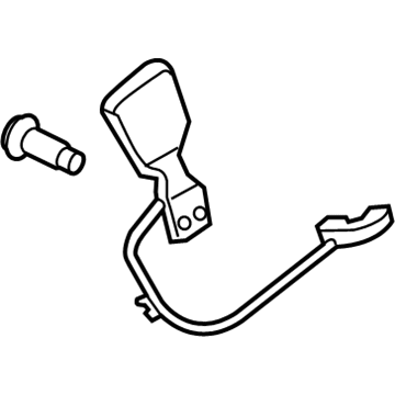 Lincoln JL1Z-6360044-DA Seat Belt Assembly