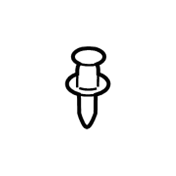 Lincoln -W705436-S300 Rivet - Plastic
