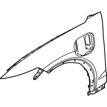 Ford LJ8Z-16005-A Fender Assembly - Front