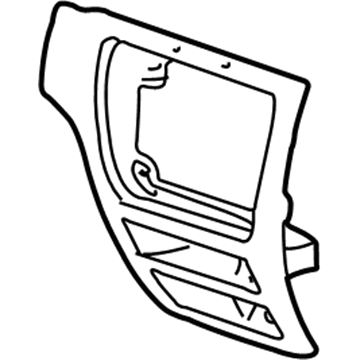 Mercury YF4Z5404338AAA Panel