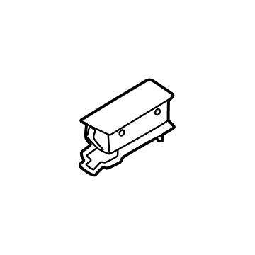 Lincoln SL7Z-7855182-AB Roof Molding Cap