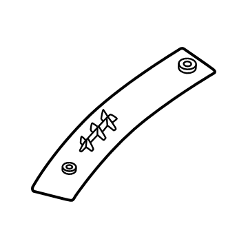 Lincoln SL7Z-7855140-BA Roof Molding Front Support