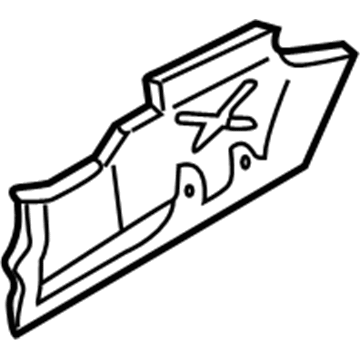 Ford F2UZ-15103B29-A Reinforcement - Floor Pan