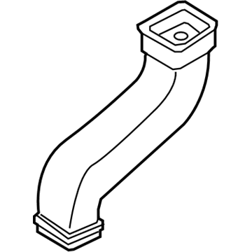 Ford DP5Z-10C665-A Extension, Driver Side DP5Z-10C665-A Ford Extension, Driver Side Illustration 1 of 1