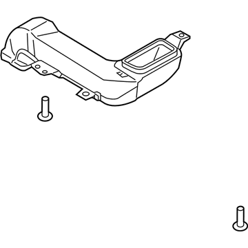 DP5Z-10B768-D Ford Inlet Duct, Passenger Side Illustration 1 of 1