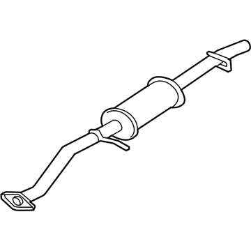 Ford 5L8Z-5A212-AC Silencer Assembly