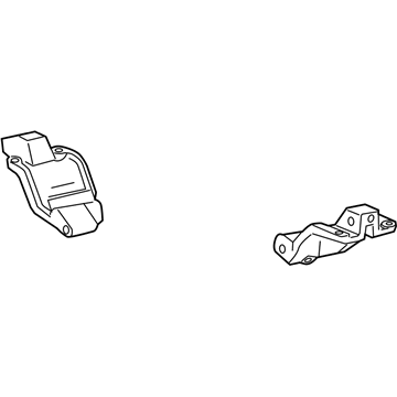 Ford F8VZ-6K060-AA Front Mount Bracket, Passenger Side F8VZ-6K060-AA Ford Front Mount Bracket, Passenger Side Illustration 1 of 1