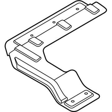 Ford MB3Z-5A273-H Rear Shield