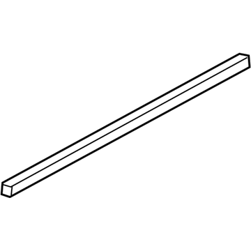 Mercury 6H6Z-5420758-A Weatherstrip - Door Lower