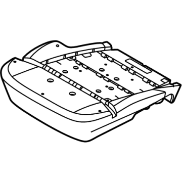 Ford SL1Z-78632A23-A Seat Cushion Pad
