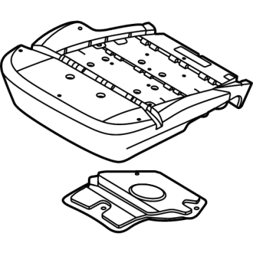 Ford SL1Z-78632A23-B Seat Cushion Pad