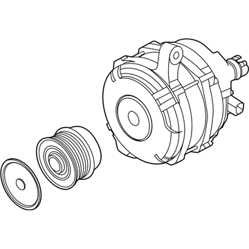 Ford M1MZ-10346-A Alternator Assembly