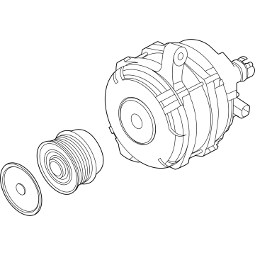 Ford M1MZ-10346-A Alternator Assembly