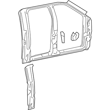 Lincoln 4L3Z-16211A80-AA Frame - Door