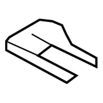 Lincoln 7T4Z-7861749-BA Cover - Seat Track