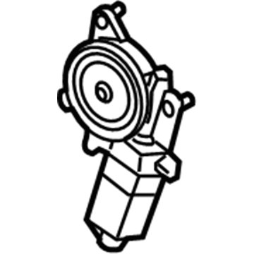 Lincoln 3W1Z-14B529-AA Motor And Drive Assembly